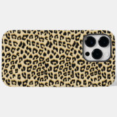Tan Leopard Print Case-Mate iPhone Case (Achterkant (horizontaal))