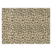 Tan Leopard Print Tafelkleed (Voorkant (Horizontaal))