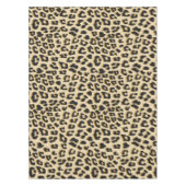 Tan Leopard Print Tafelkleed (Voorkant)