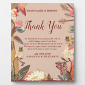 Tan - Marsala Wijn en draai van roze huiden Fotoplaat (Voorkant)