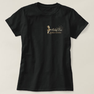 Tan Paint Spray Tanning T-shirt