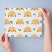 Tan Puppy Dogs met Grass Scrapbook Paper Flyer (Hand)