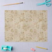 Tan-Rozen en ontkoppeling schrijven Tissuepapier (Craft)