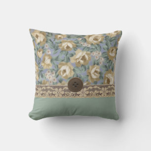 Tan Rozen Pillow Kussen