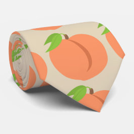 Tan Southern Peach Emoji-Stropdas Stropdas