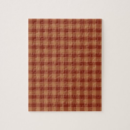 Tan Tartan Puzzle (Vertical)