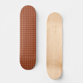 Tan Tartan Skateboard (Recto)