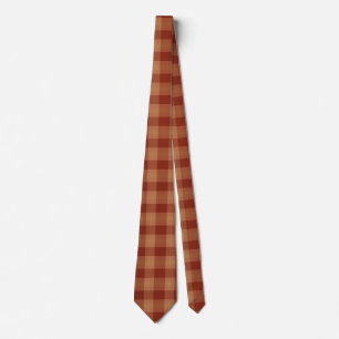 Tan Tartan Stropdas