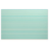 Tan & Turquoise Striped Pattern Stof (Fat Quarter)
