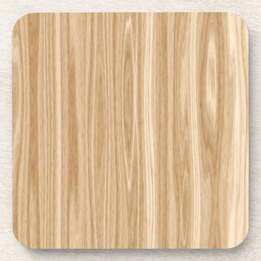 Tan Wood Grain Onderzetter (Voorkant)