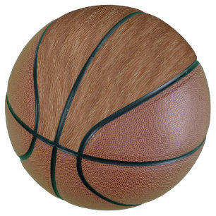 Tan ziet de Bruine Natuurlijke Korrel van het Basketbal
