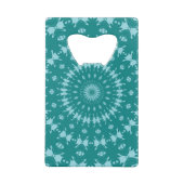 Tanager Turquoise et Bleu sarcelle Motif Abstrait (Dos)