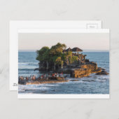 Tanah-Lot Bali Indonesia Briefkaart (Voorkant / Achterkant)
