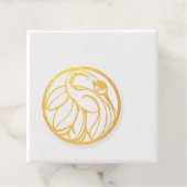 tancho japanse kraan bedankjes labels (Met doos)