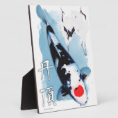 Tancho koi fotoplaat (Zijkant)