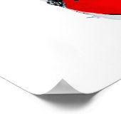 Tancho Showa Koi Elegance Poster (Hoek)