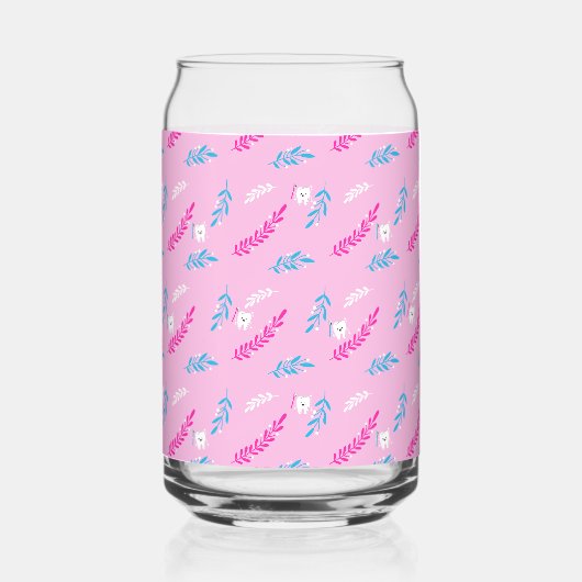 Tand bedrukt blik glas (Rechts)