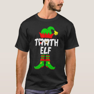 Tand Elf Tandarts Tandheelkundige Kliniek Tanden E T-shirt