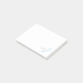 Tand en Tandenborstel Post-it® Notes (Schuin)