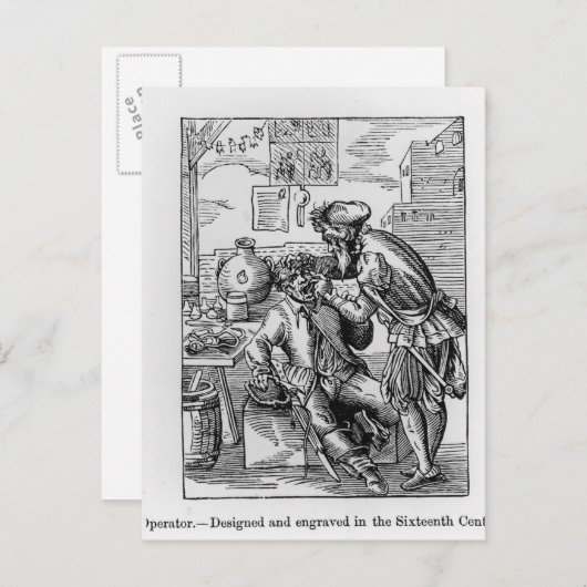 Tand Exploitant Briefkaart (Voorkant / Achterkant)