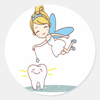 Tand Fairy Day - Appreciation Day Ronde Sticker