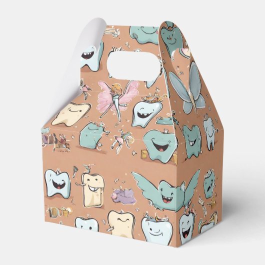 Tand Fairy geschenkdoos Bedankdoosjes (Achterkant)