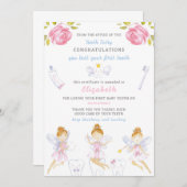 Tand Fairy Letter Kaart (Voorkant / Achterkant)