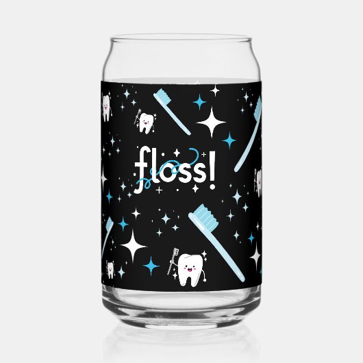 Tand glazen beker (Achterkant)