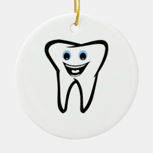 Tand Keramisch Ornament