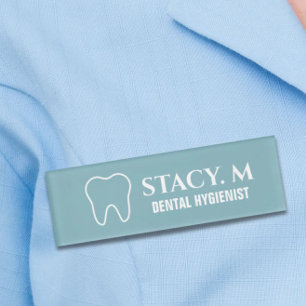 Tand Tandarts Assistent Hygiënist Tandheelkundige Naambadge