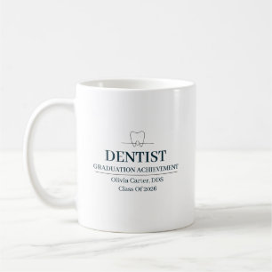 Tandarts Aangepaste Naam Sinds Jaar Koffiemok