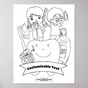 Tandarts Art Tandarts Galerie Kunst Kleuren Kunstw Poster