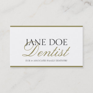 Tandarts DDS Family Tandheelkunde - Beschikbaar Le Visitekaartje