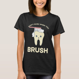 TANDARTS Haast je niet als je poetst 2 T-shirt