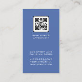 Tandarts inspecteert tanden | Tandheelkundige hulp Visitekaartje (Achterkant)