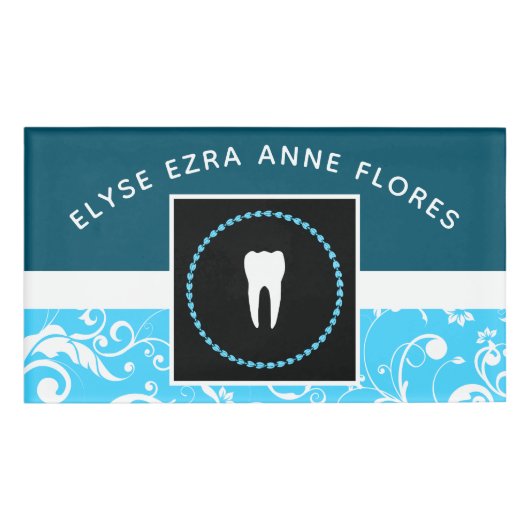 tandarts kantoor naambadge (Voorkant)