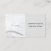 Tandarts Kantoor | Tandpictogram | Tandheelkundig Visitekaartje (Achterkant)