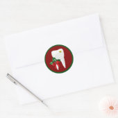 Tandarts Kerst sticker (Envelop)