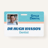 Tandarts kliniek personeel badge (Voorkant)