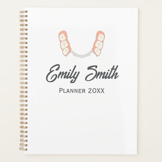 Tandarts Logo Planner (Voorkant)