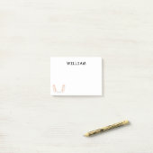 Tandarts Logo Post-it® Notes (Op bureau)