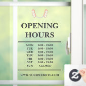 Tandarts Logo Raamsticker (Huis)