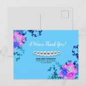 Tandarts Orthodontist Beugels Bedankkaart Briefkaart (Voorkant / Achterkant)