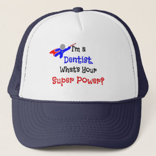 Tandarts Superheld Humor, populair ontwerp, Trucker Pet