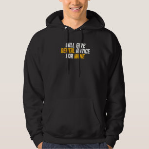Tandarts Tandartsassistent geeft tandheelkundig a Hoodie