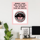 Tandarts Tandartspraktijk Poster (Thuiskantoor)