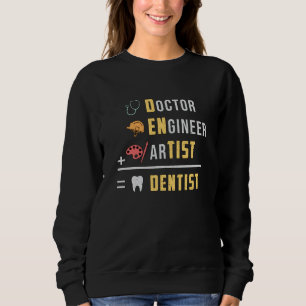 Tandarts Tanden Dokter Tand Grappig Gift Idee Trui