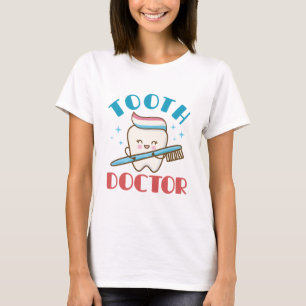 Tandarts tandheelkunde pediatrische tandheelkunde t-shirt