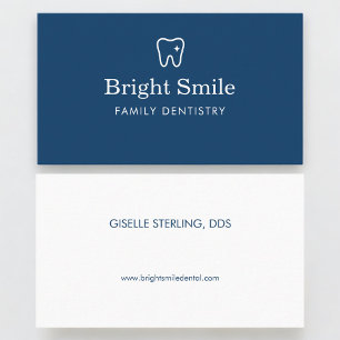 Tandarts Tandheelkunde Tand Logo Visitekaartje