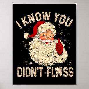 Tandarts Tandheelkundig Kerst Pret Sinterklaas Ik Poster